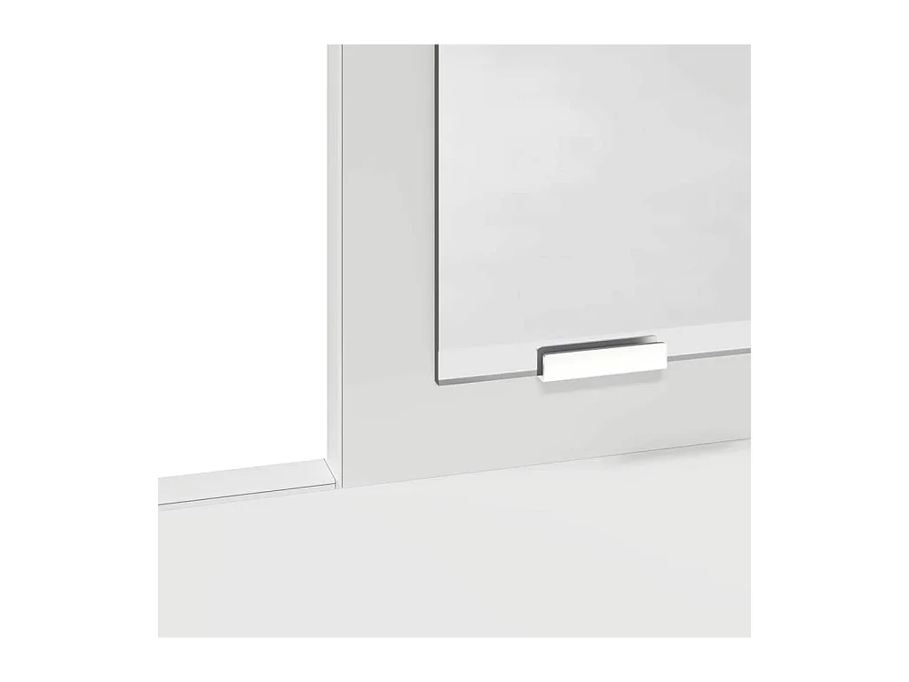 Coiffeuse avec tiroir Blanc 100 x 41 x 140 cm Bois d'ingénierie