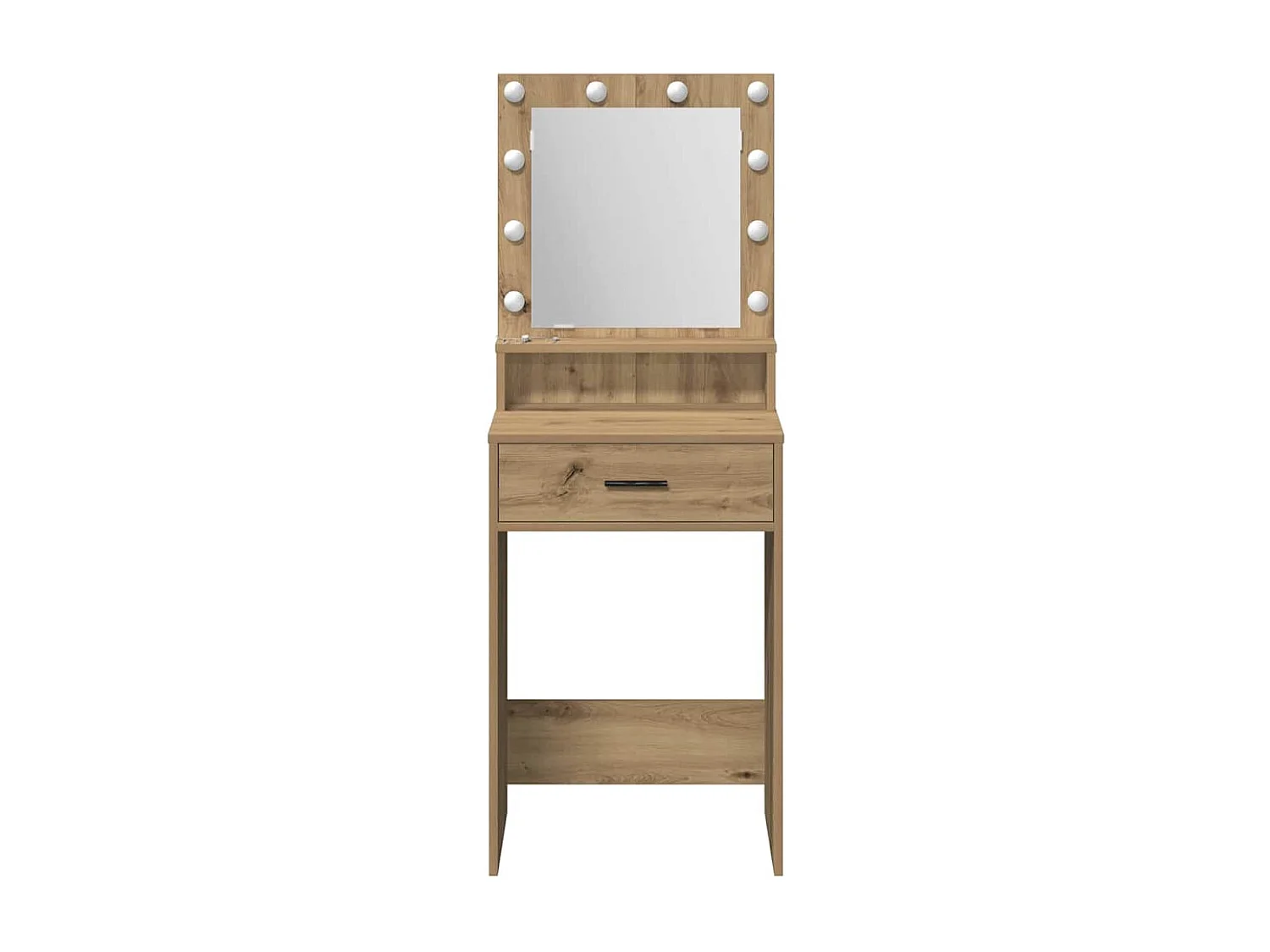 Coiffeuse chêne artisanal 50 x 41 x 135 cm Bois d'ingénierie