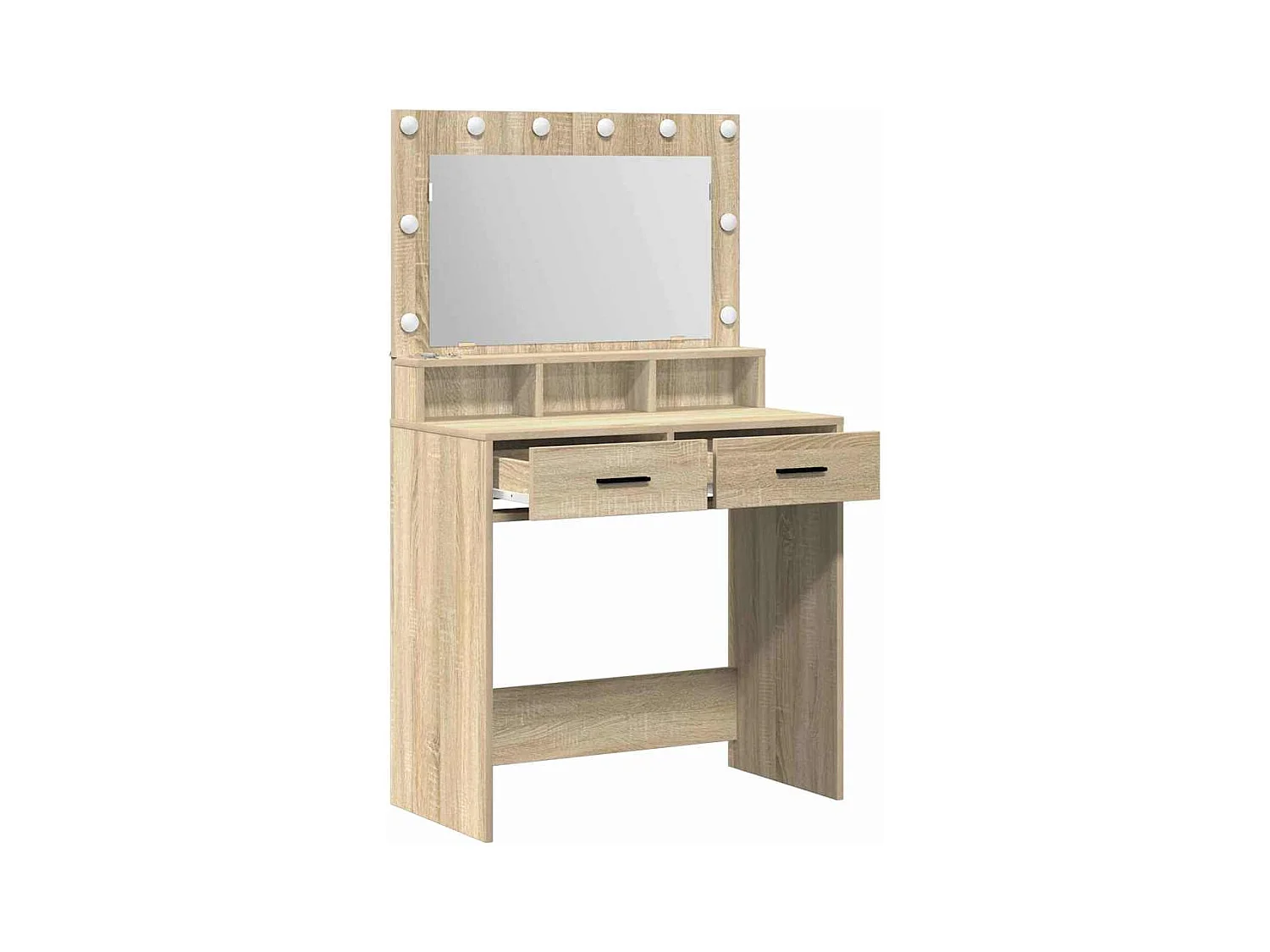 Coiffeuse Chêne sonoma 79 x 41 x 135 cm Bois d'ingénierie