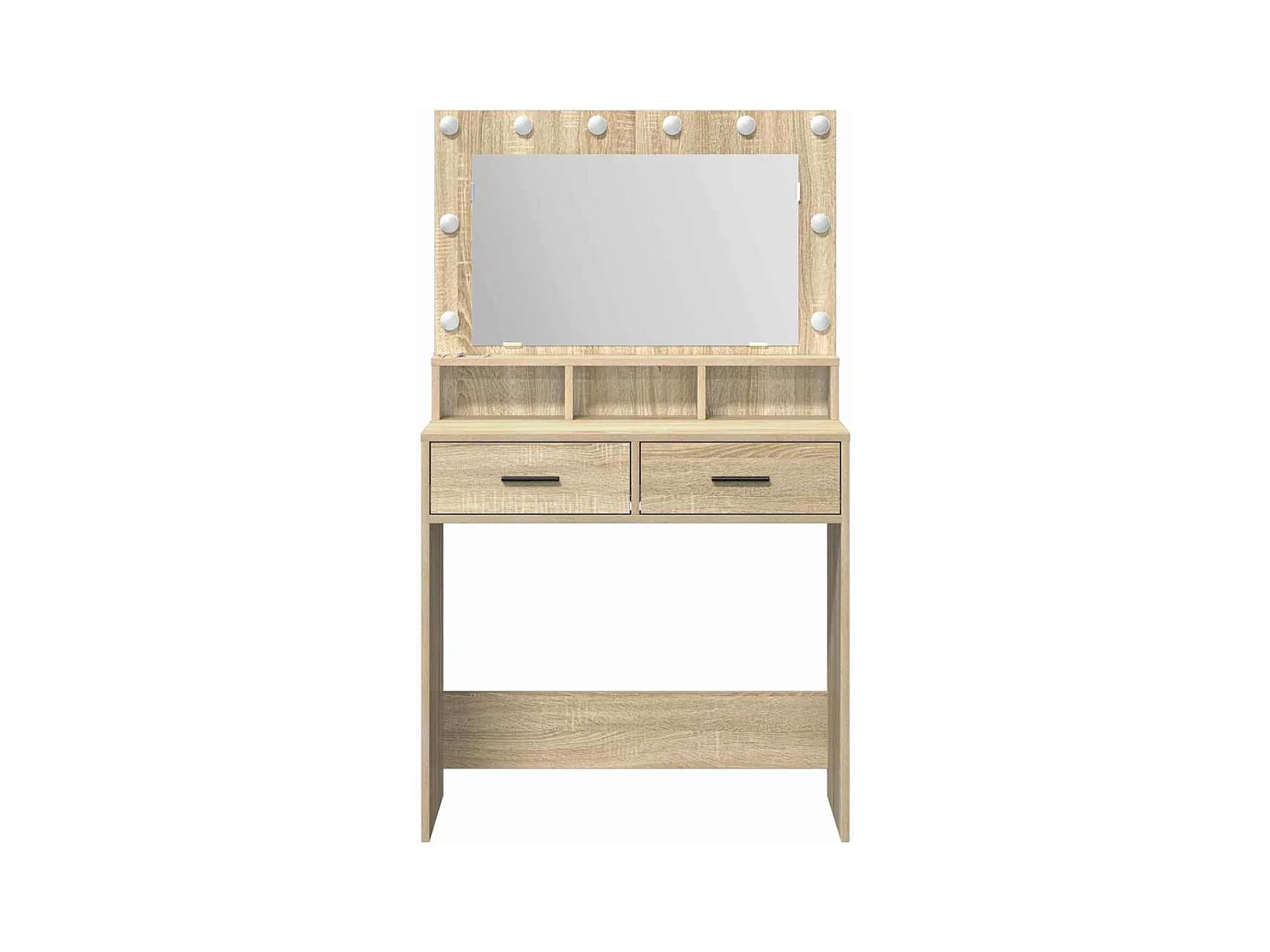 Coiffeuse Chêne sonoma 79 x 41 x 135 cm Bois d'ingénierie