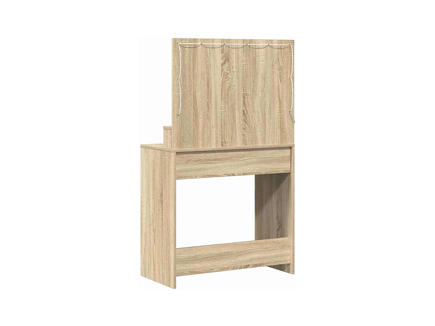 Coiffeuse Chêne sonoma 79 x 41 x 135 cm Bois d'ingénierie