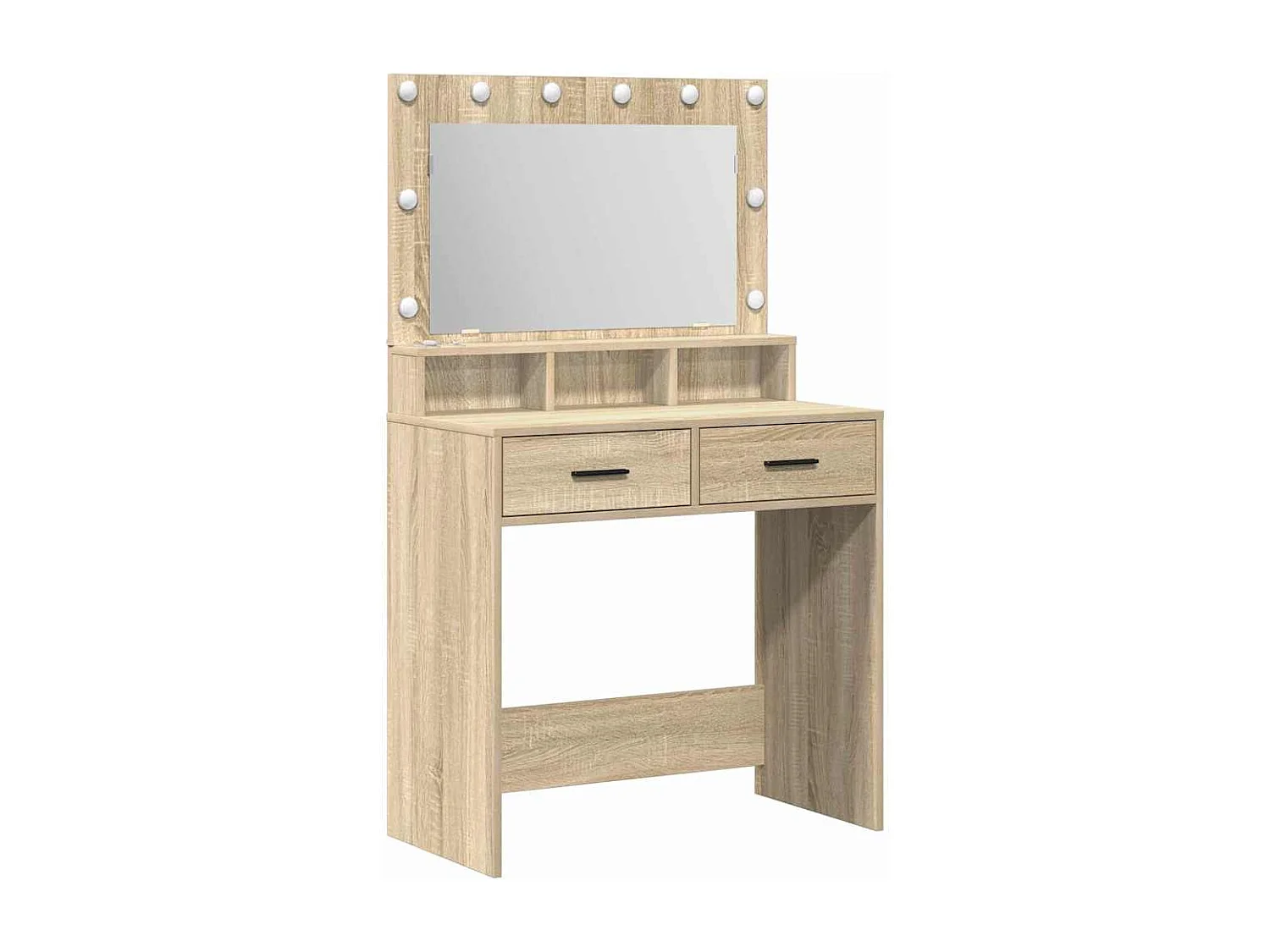 Coiffeuse Chêne sonoma 79 x 41 x 135 cm Bois d'ingénierie