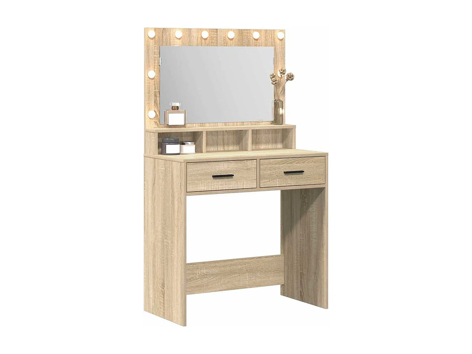 Coiffeuse Chêne sonoma 79 x 41 x 135 cm Bois d'ingénierie