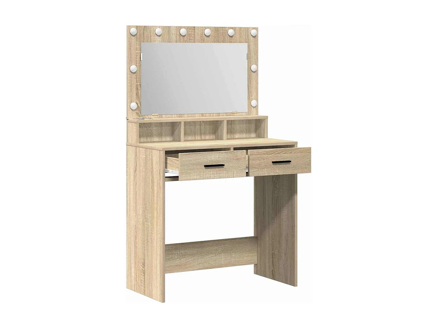 Coiffeuse Chêne sonoma 79 x 41 x 135 cm Bois d'ingénierie