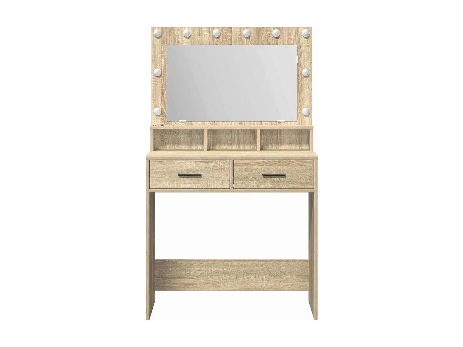 Coiffeuse Chêne sonoma 79 x 41 x 135 cm Bois d'ingénierie
