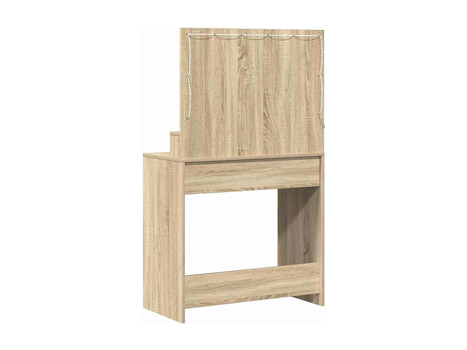Coiffeuse Chêne sonoma 79 x 41 x 135 cm Bois d'ingénierie