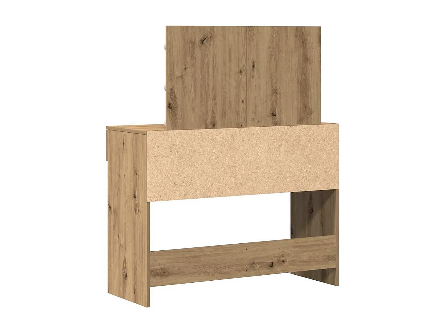 Coiffeuse chêne artisanal 100 x 40 x 120 cm Bois d'ingénierie