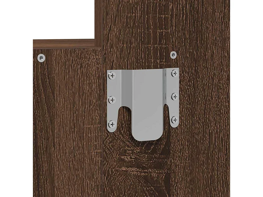 Table de Toilette Marron 60 x 40 x 70 cm Bois d'ingénierie