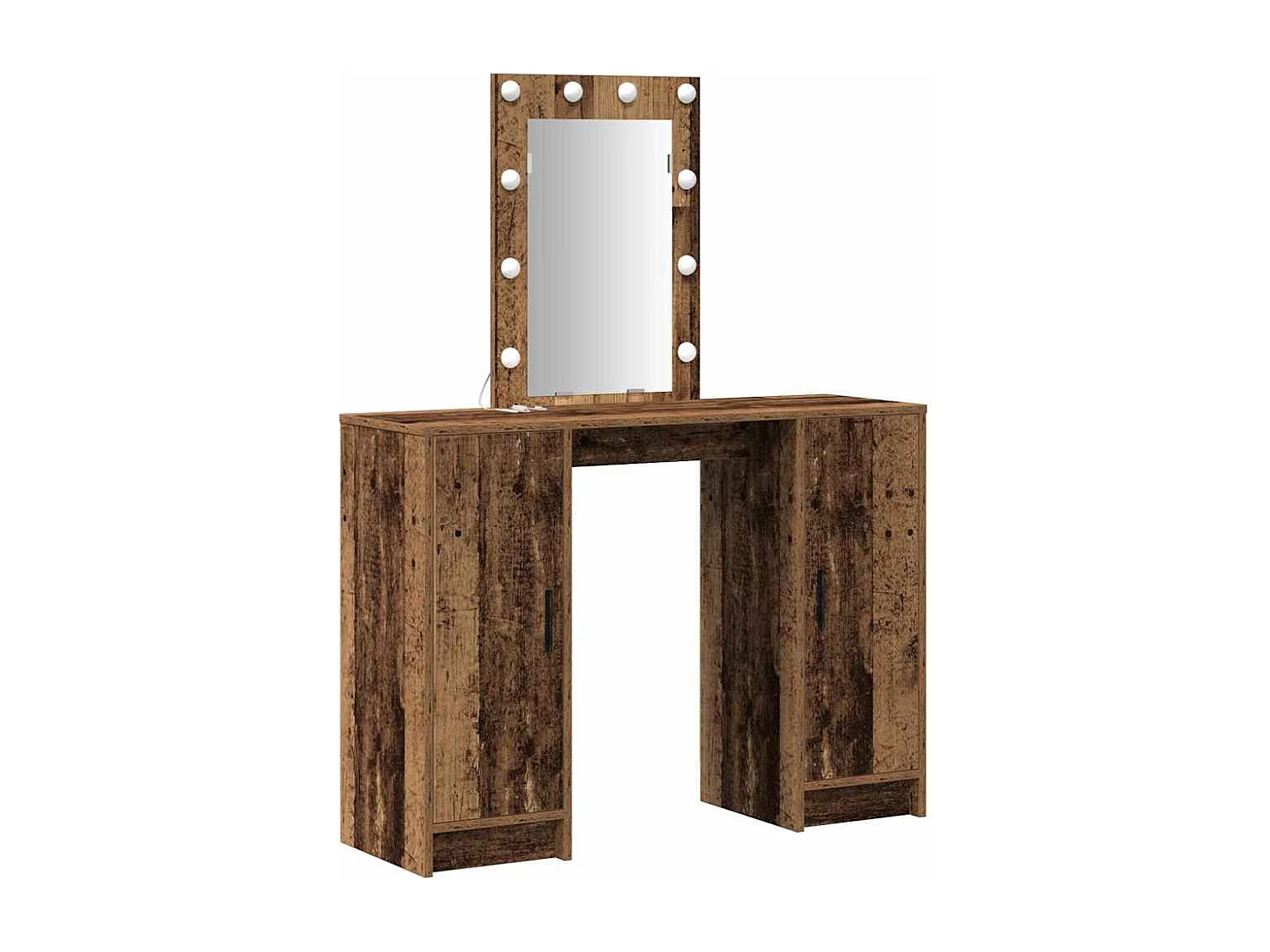 Table de Toilette Marron 102 x 33 x 135 cm Bois d'ingénierie
