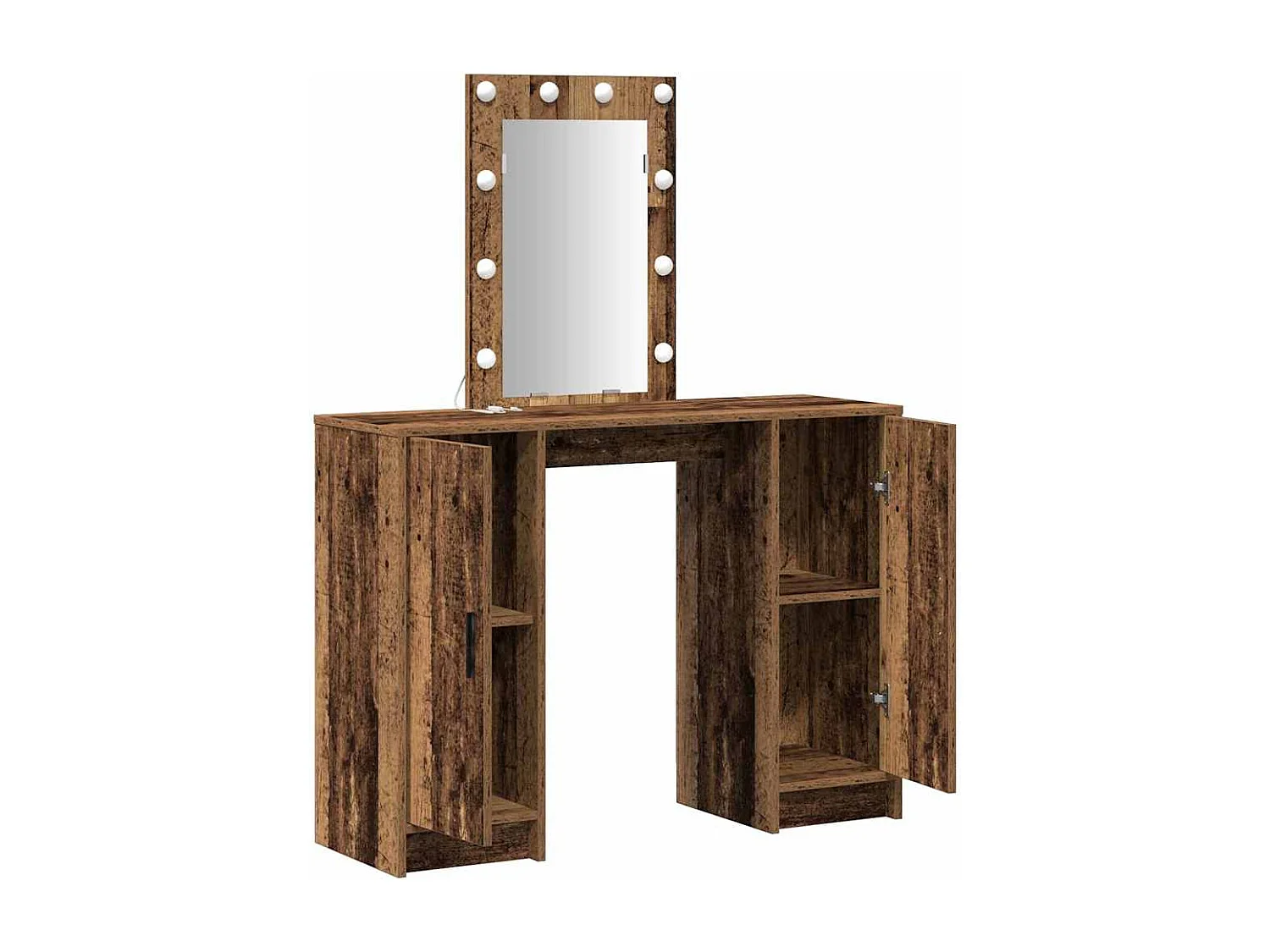 Table de Toilette Marron 102 x 33 x 135 cm Bois d'ingénierie