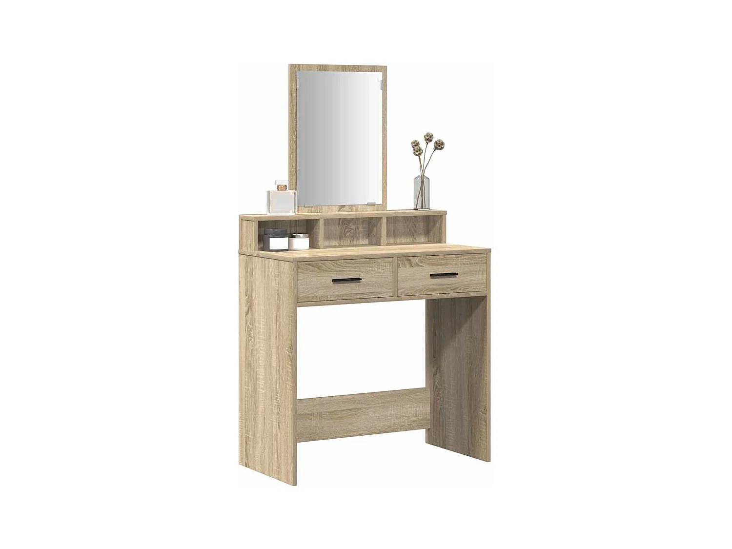 Coiffeuse Chêne Sonoma 79 x 41 x 140 cm Bois d'ingénierie