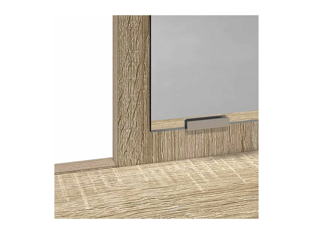 Coiffeuse Chêne Sonoma 79 x 41 x 140 cm Bois d'ingénierie