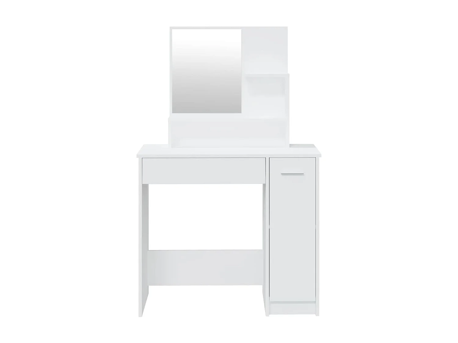 Juego de tocador blanco 86,5x35x136 cm