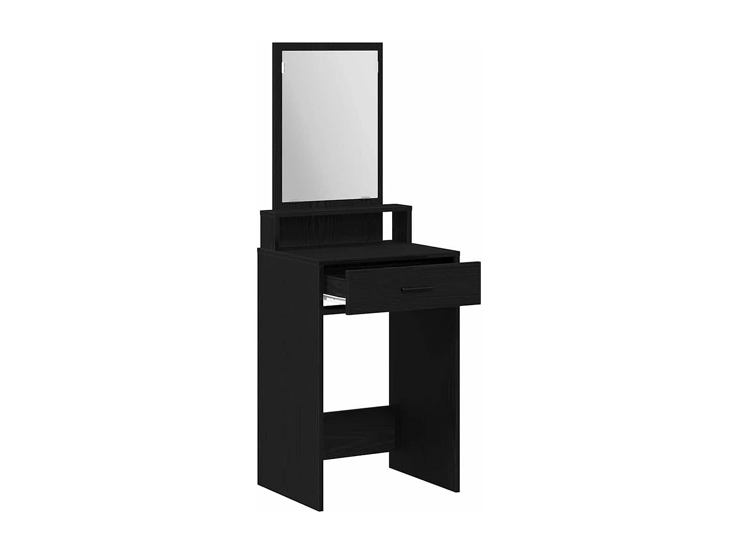 Coiffeuse Chêne noir 50 x 41 x 140 cm Bois d'ingénierie