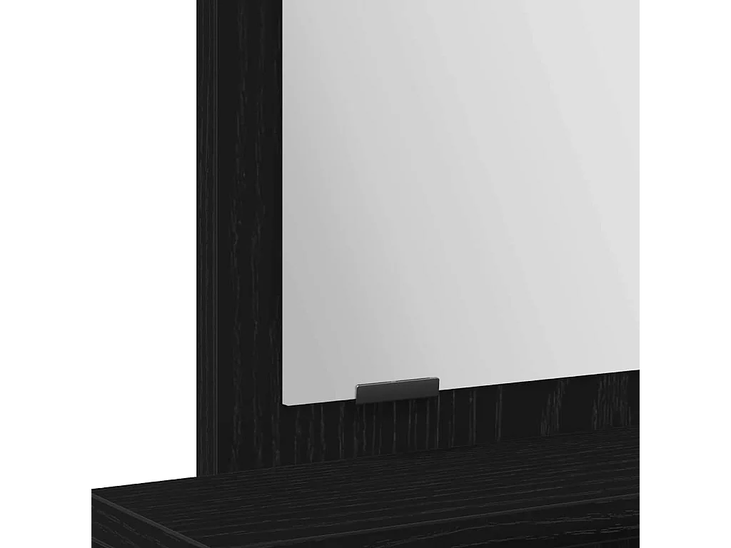 Coiffeuse Chêne noir 50 x 41 x 140 cm Bois d'ingénierie