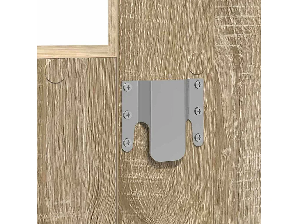 Table de Toilette Marron 60 x 40 x 70 cm Bois d'ingénierie