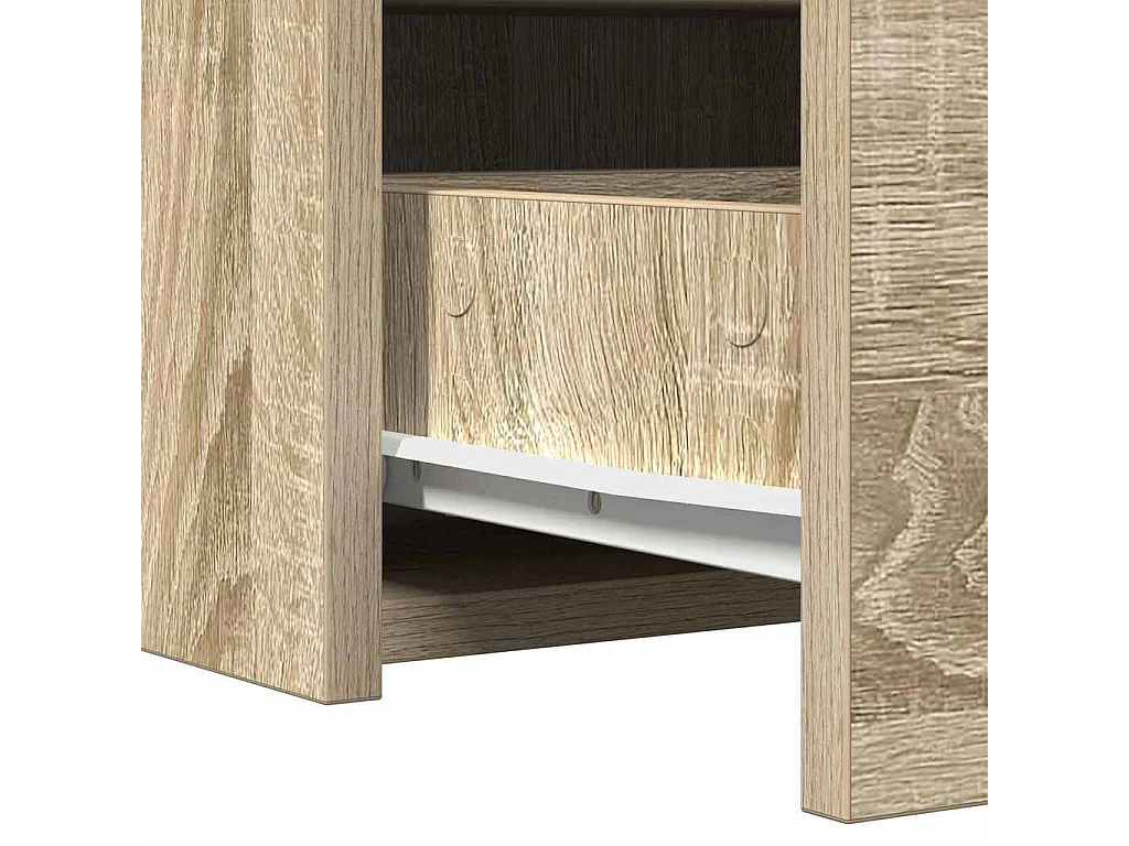 Table de Toilette Marron 60 x 40 x 70 cm Bois d'ingénierie