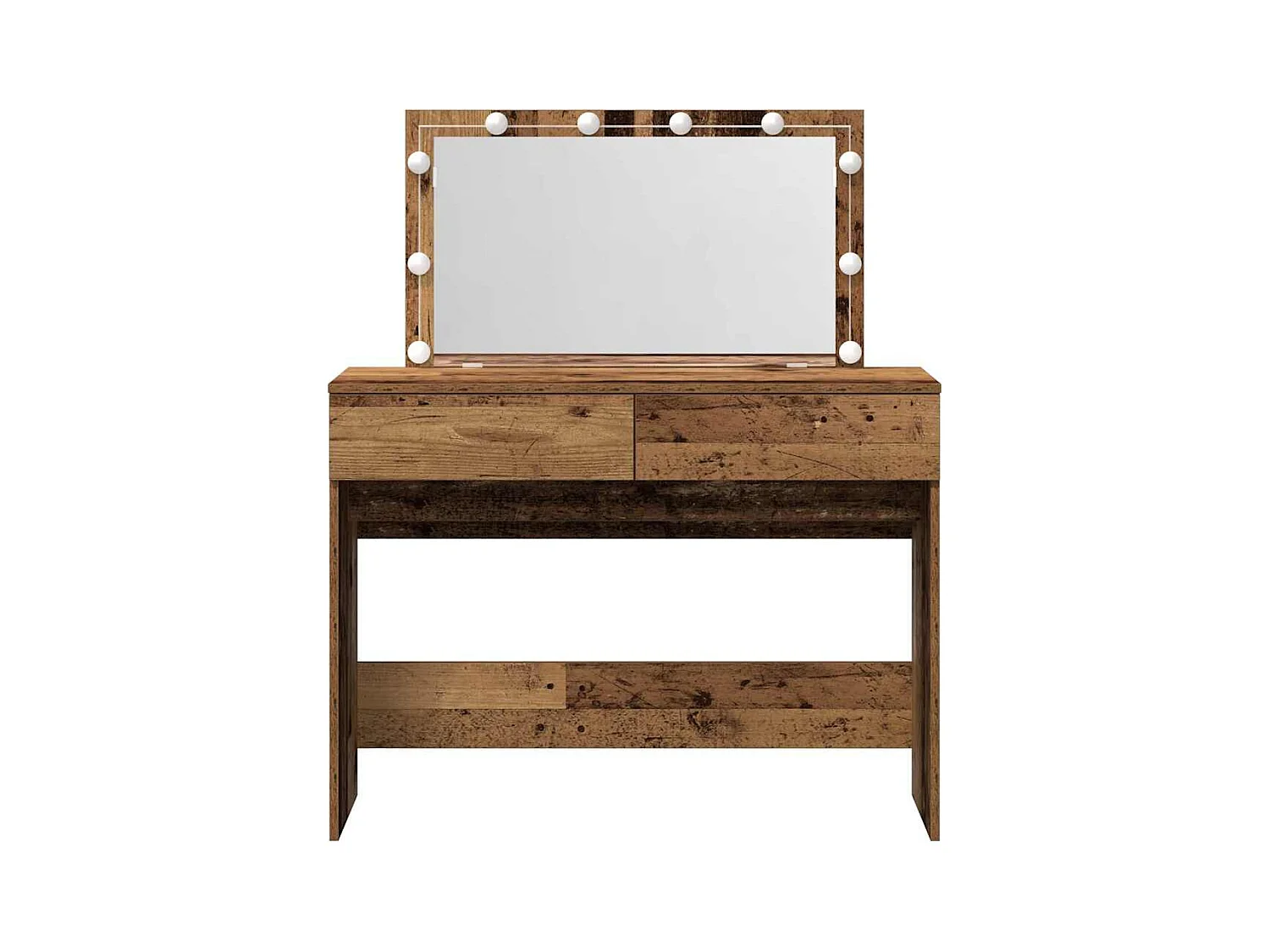 Coiffeuse Bois Ancien 100 x 40 x 120 cm Bois d'ingénierie