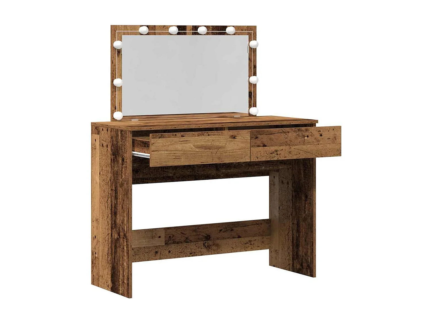 Coiffeuse Bois Ancien 100 x 40 x 120 cm Bois d'ingénierie