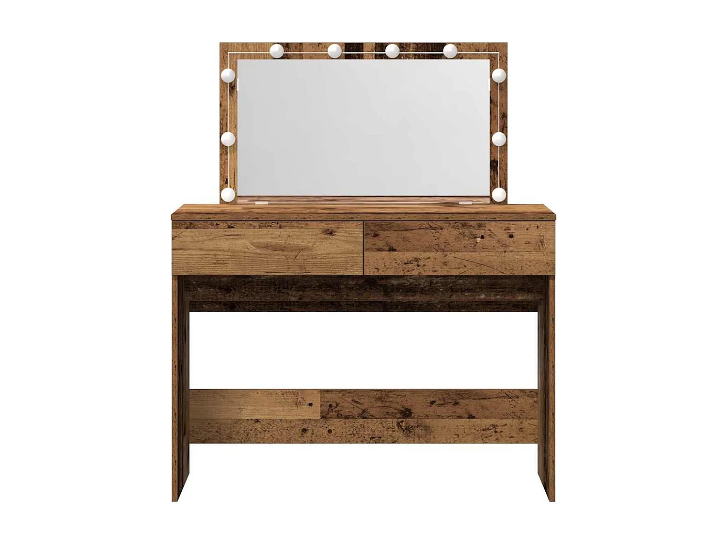 Coiffeuse Bois Ancien 100 x 40 x 120 cm Bois d'ingénierie