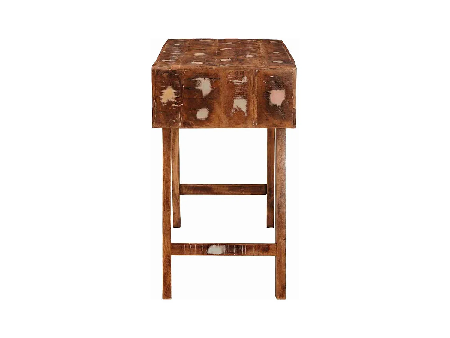Table de Toilette Marron 90 x 76 x 45 cm Bois récupéré massif