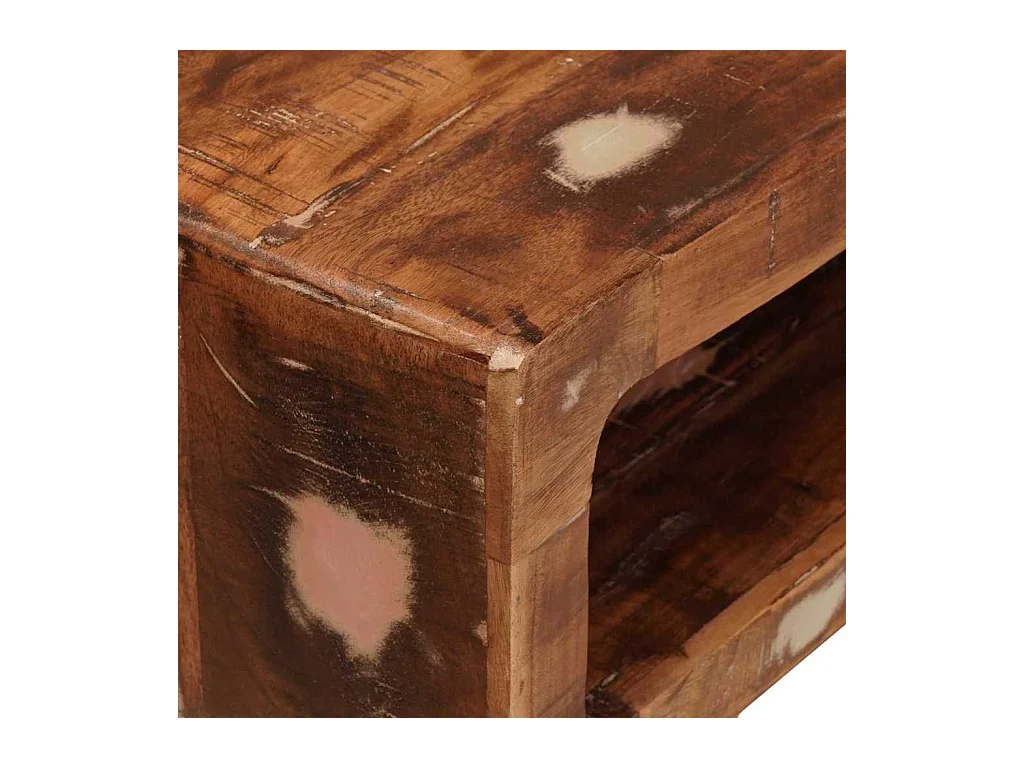 Table de Toilette Marron 90 x 76 x 45 cm Bois récupéré massif