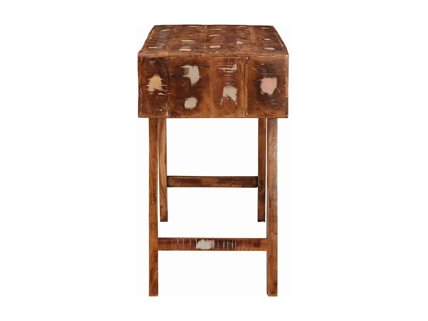 Table de Toilette Marron 90 x 76 x 45 cm Bois récupéré massif
