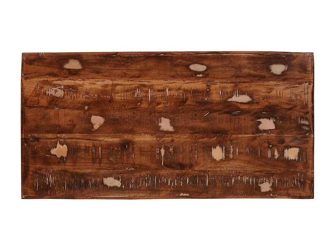 Table de Toilette Marron 90 x 76 x 45 cm Bois récupéré massif