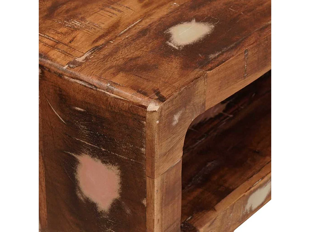 Table de Toilette Marron 90 x 76 x 45 cm Bois récupéré massif