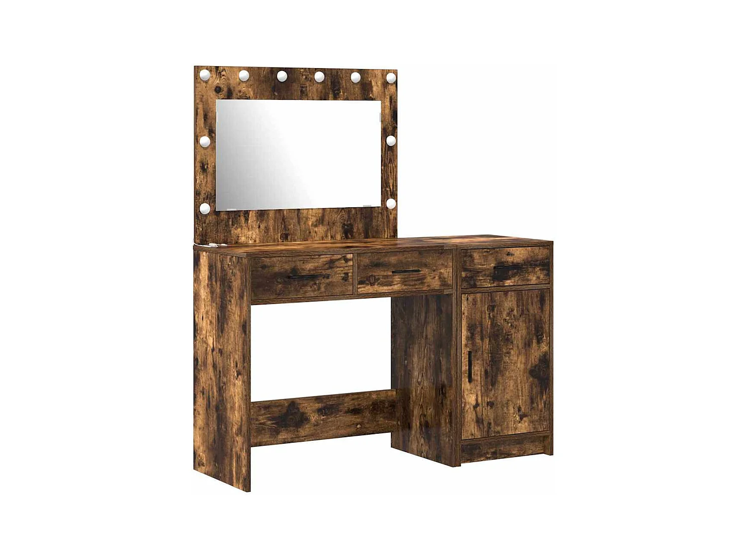 Table de Toilette avec tiroir 2 pcs Marron 40 x 41 x 75 cm
