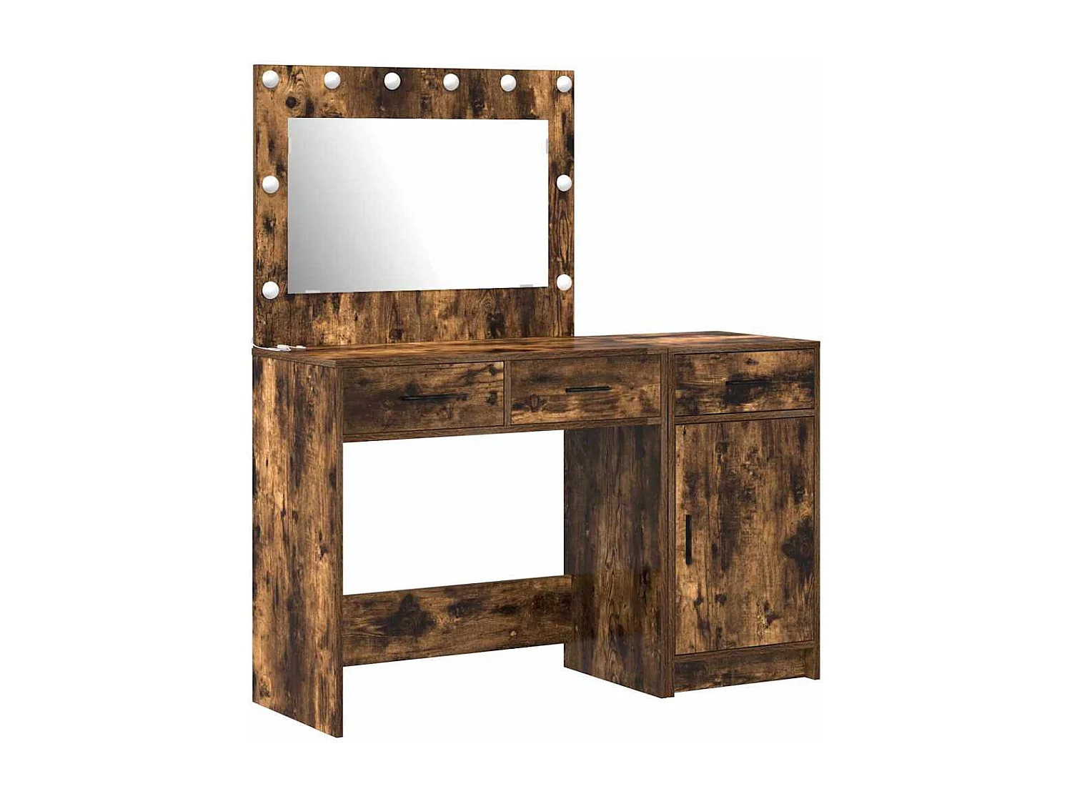 Table de Toilette avec tiroir 2 pcs Marron 40 x 41 x 75 cm