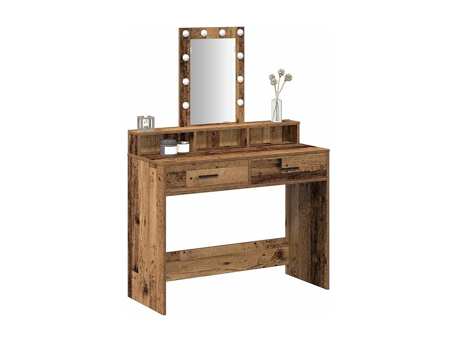 Table de Toilette Marron 100 x 41 x 140 cm Bois d'ingénierie
