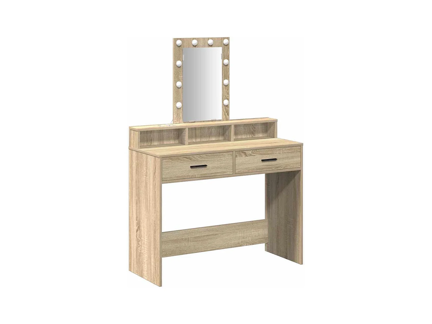 Tocador marrón 100 x 41 x 140 cm Madera de ingeniería