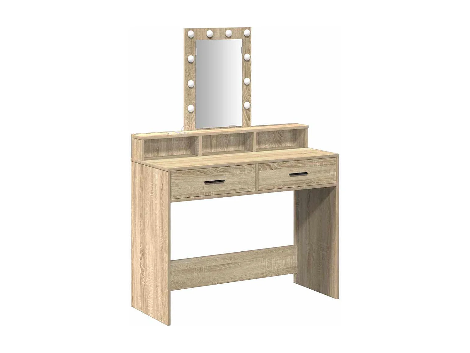 Tocador marrón 100 x 41 x 140 cm Madera de ingeniería