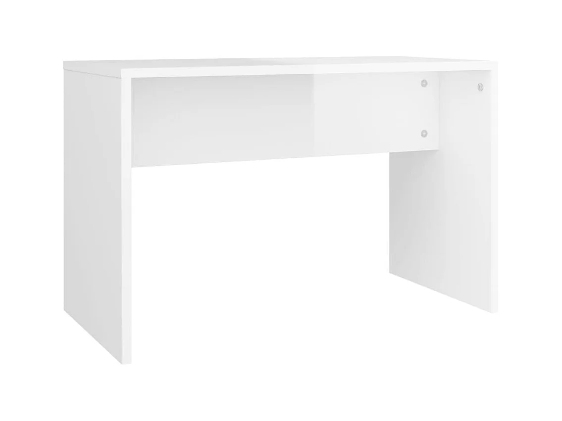 Juego de tocador blanco brillo 86,5x35x136 cm