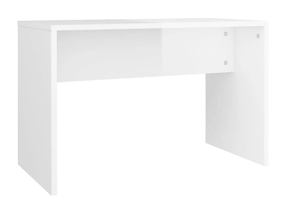 Juego de tocador blanco brillo 86,5x35x136 cm