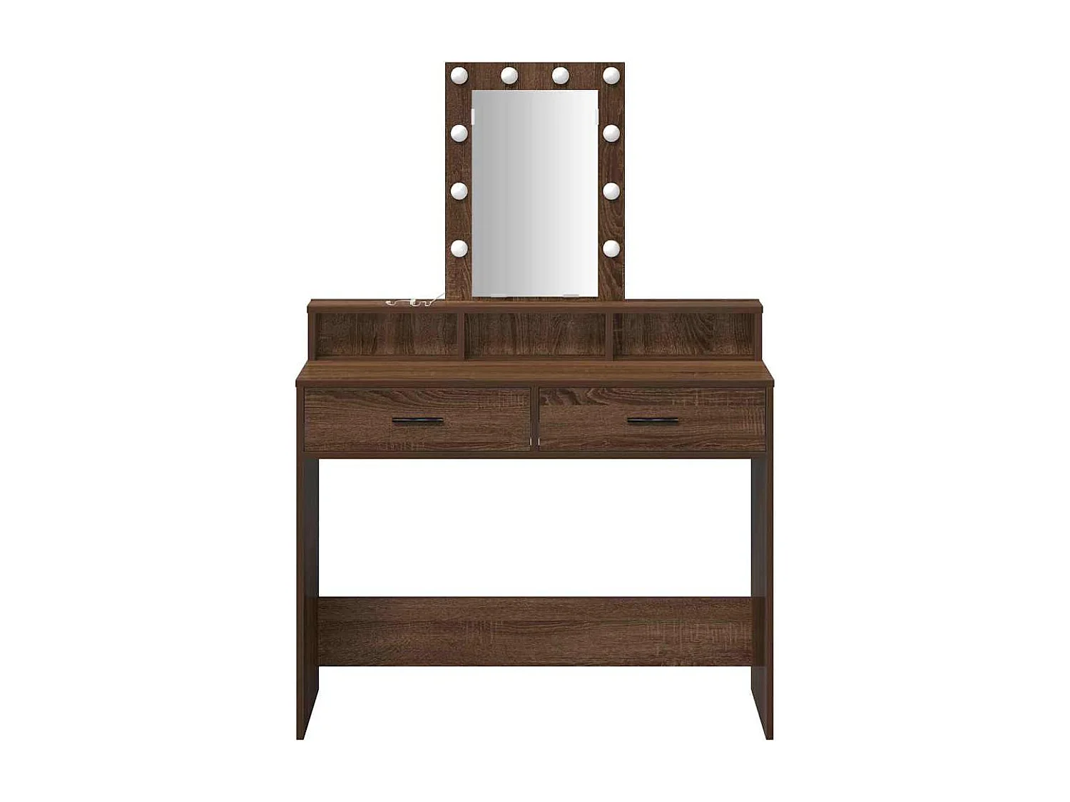 Table de Toilette Marron 100 x 41 x 140 cm Bois d'ingénierie