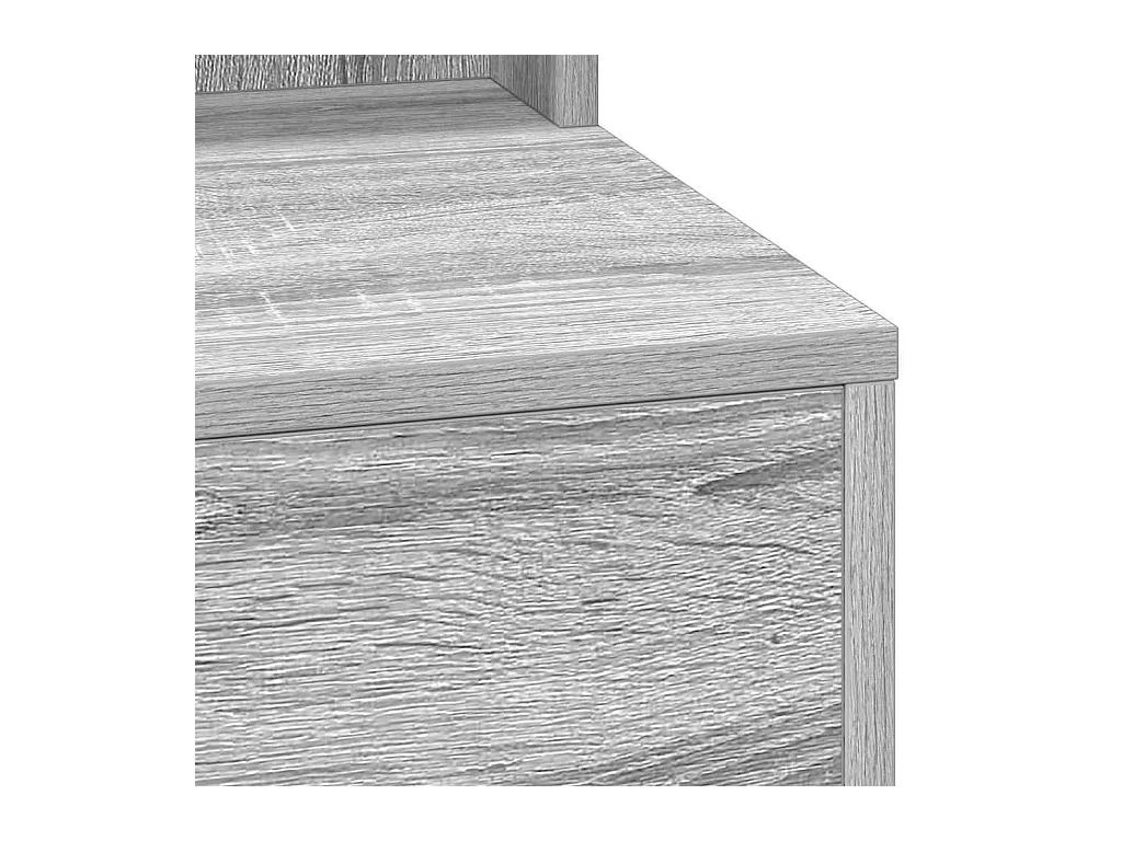 Coiffeuse Gris Sonoma 50 x 41 x 135 cm Bois d'ingénierie