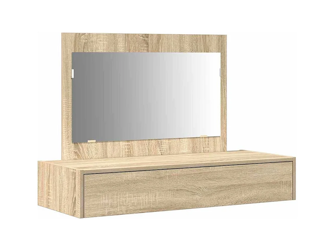 Table de Toilette Marron 100 x 40 x 70 cm Bois d'ingénierie