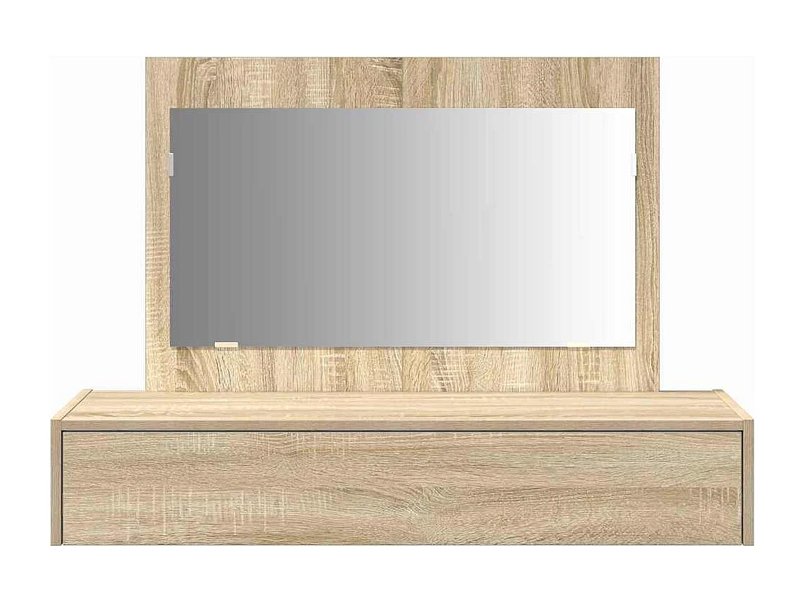 Table de Toilette Marron 100 x 40 x 70 cm Bois d'ingénierie