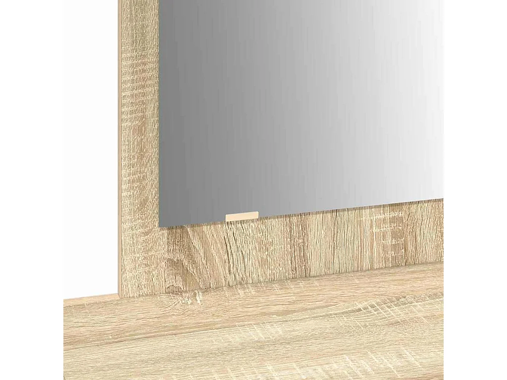 Table de Toilette Marron 100 x 40 x 70 cm Bois d'ingénierie