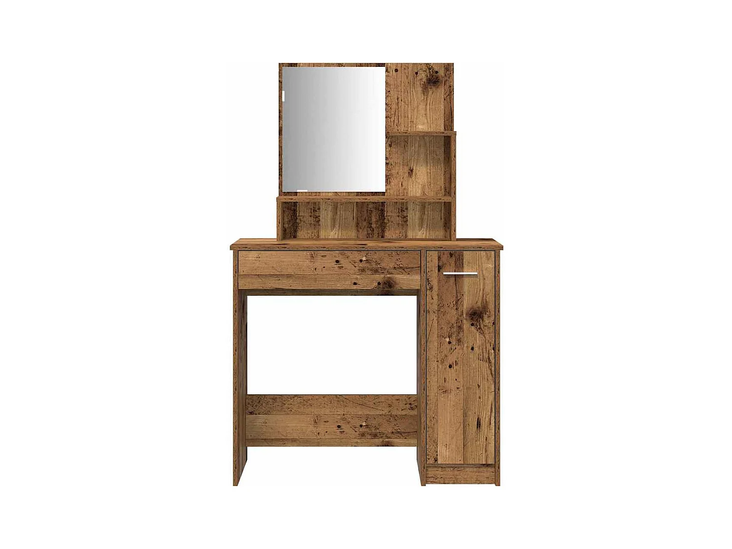 Ensemble de coiffeuse vieux bois bois d'ingénierie