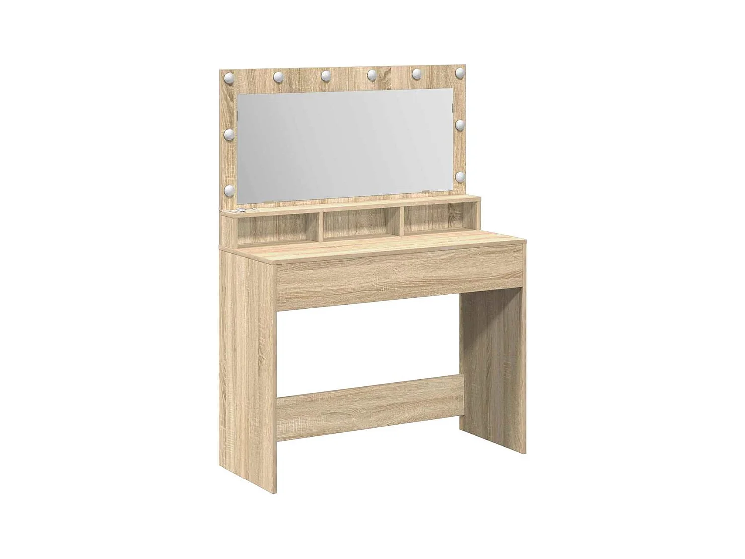 Coiffeuse Chêne sonoma 100 x 41 x 135 cm Bois d'ingénierie