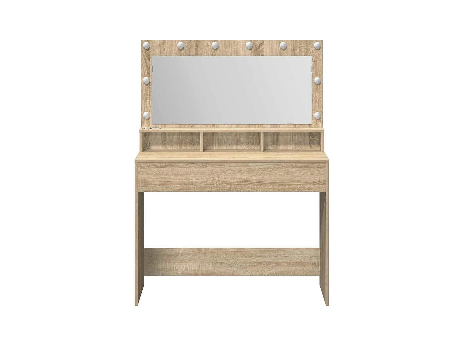 Coiffeuse Chêne sonoma 100 x 41 x 135 cm Bois d'ingénierie