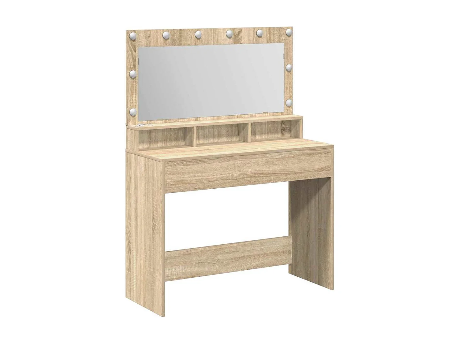 Coiffeuse Chêne sonoma 100 x 41 x 135 cm Bois d'ingénierie