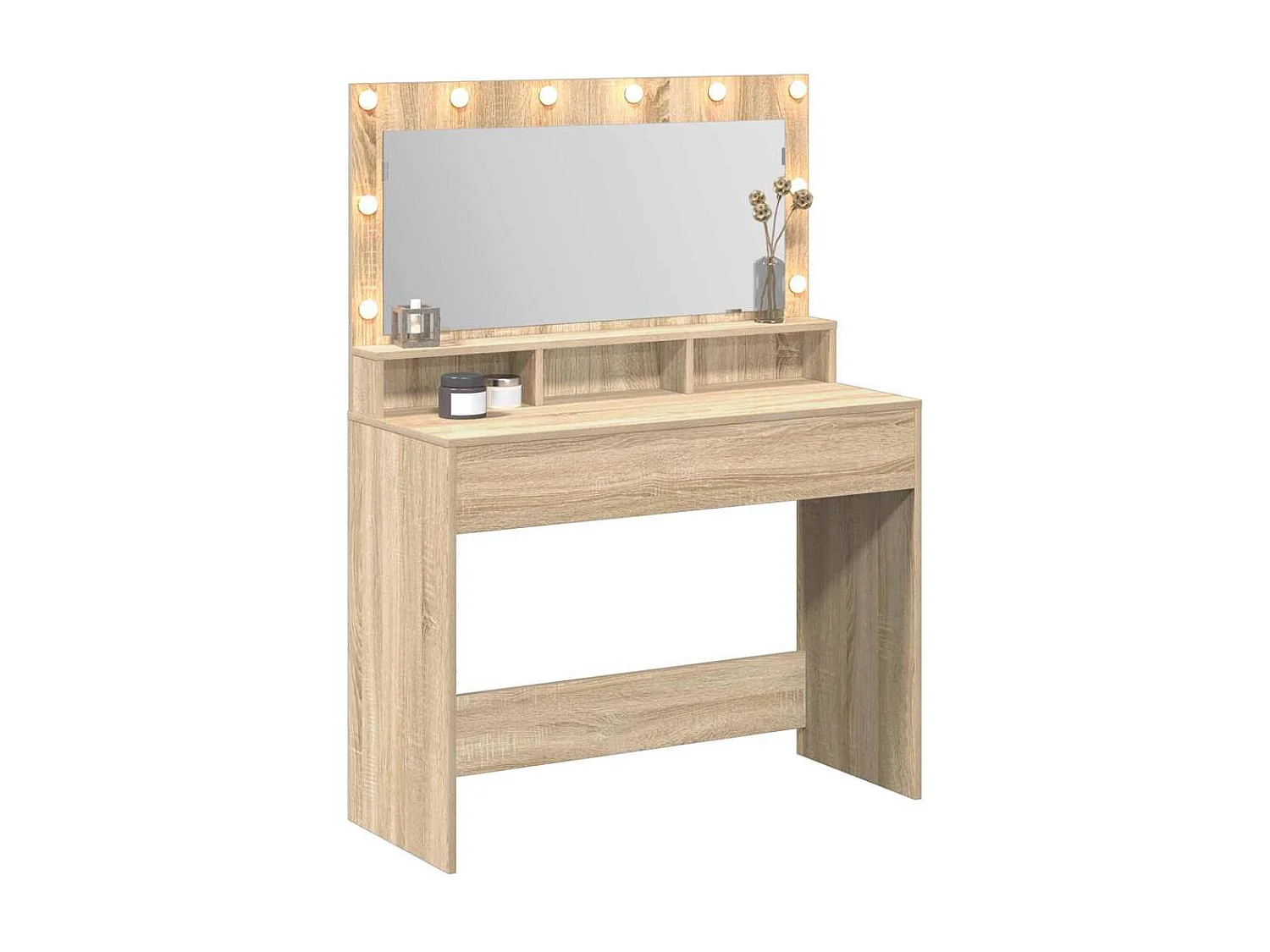 Coiffeuse Chêne sonoma 100 x 41 x 135 cm Bois d'ingénierie