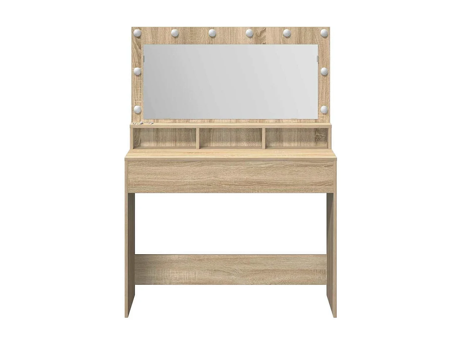 Coiffeuse Chêne sonoma 100 x 41 x 135 cm Bois d'ingénierie