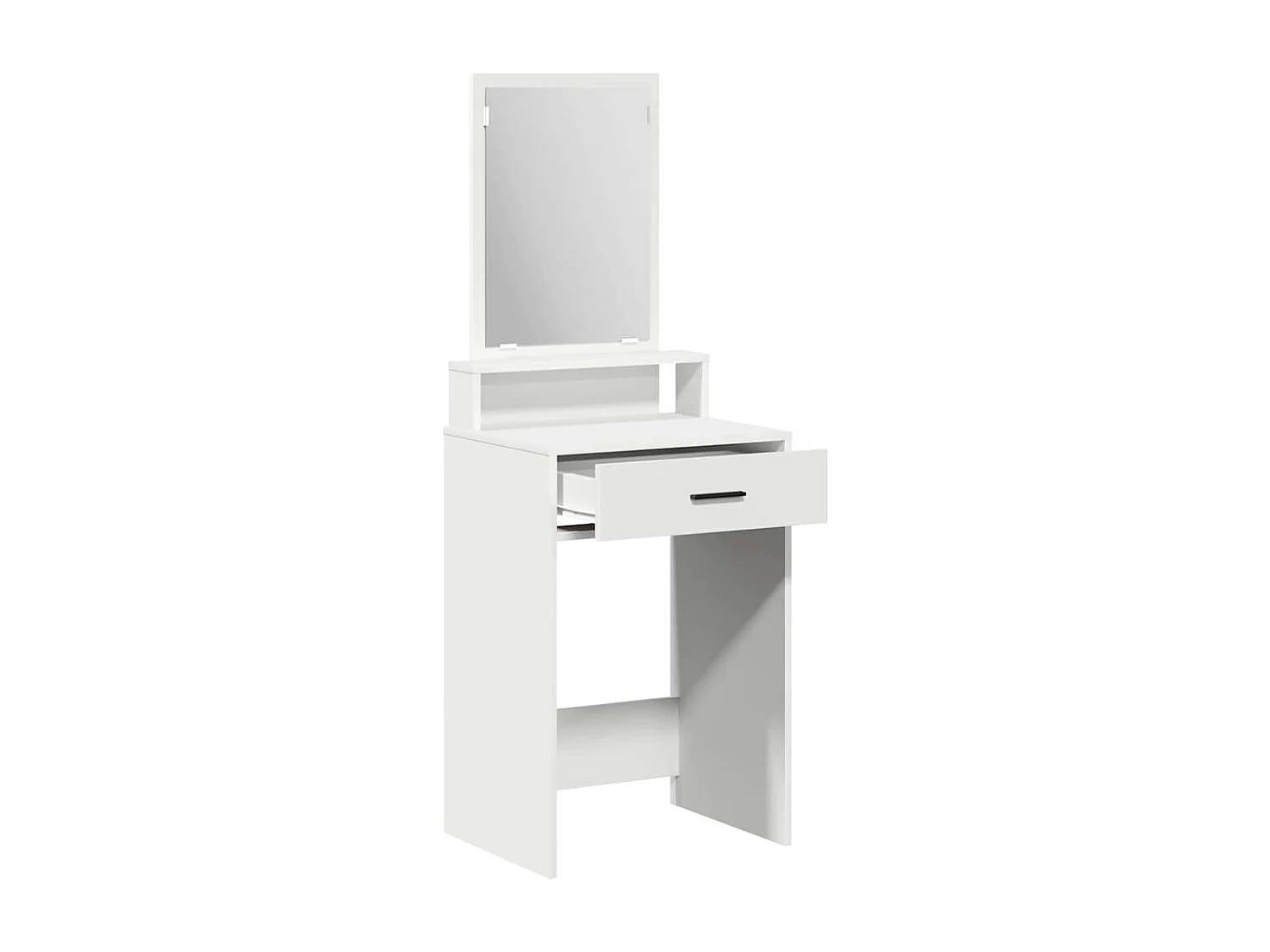 Coiffeuse avec tiroir Blanc 50 x 41 x 140 cm Bois d'ingénierie