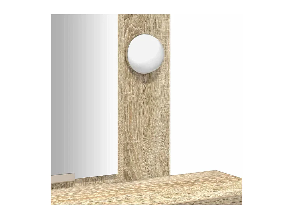 Table de Toilette Marron 50 x 41 x 140 cm Bois d'ingénierie