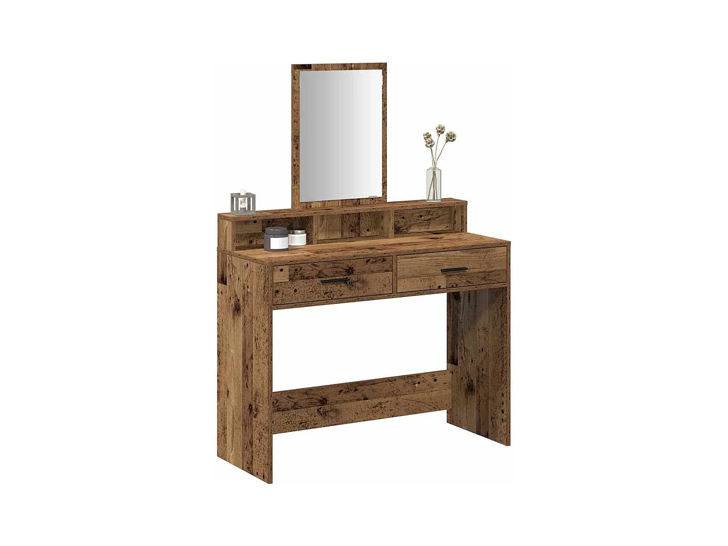 Kaptafel Antiek hout 100 x 41 x 140 cm Bewerkt hout